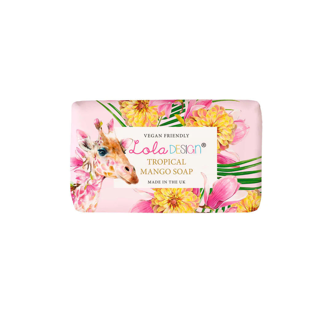 Tropical mango soap bar