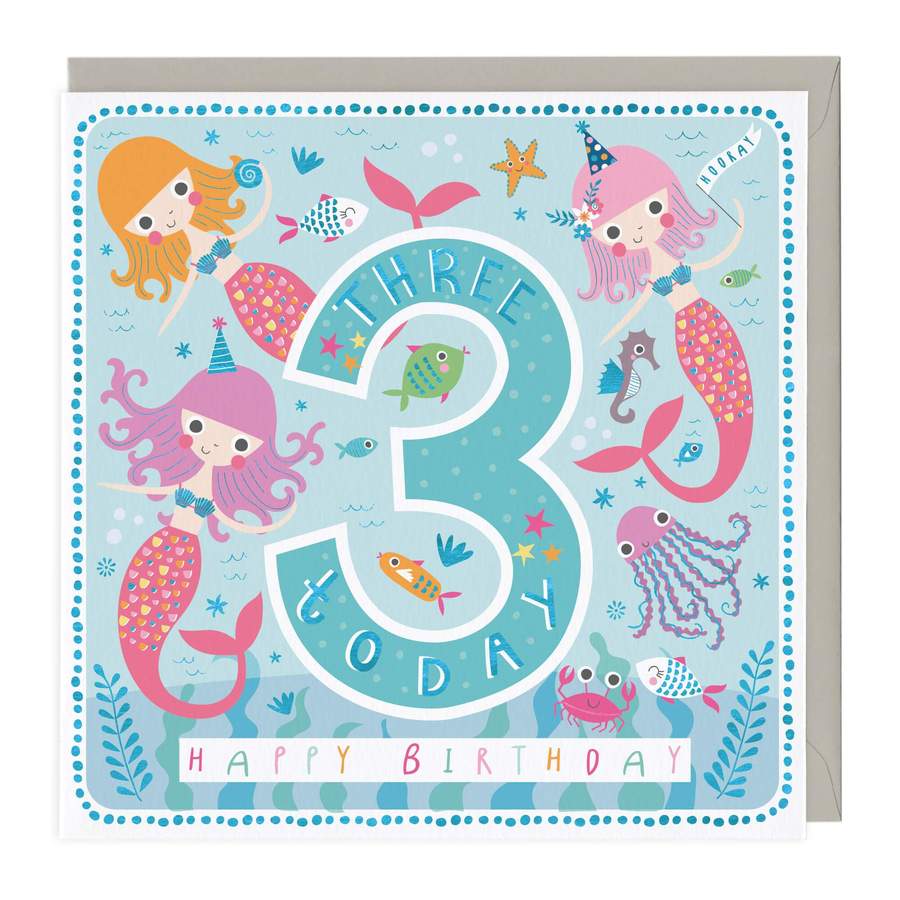 3 today girls - card