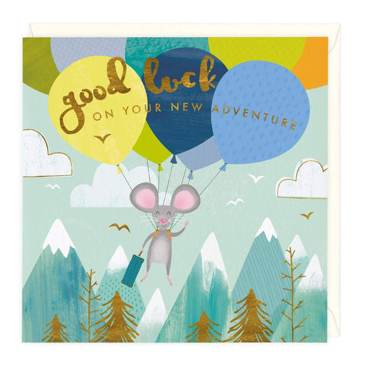 Good luck on your new adventure - card