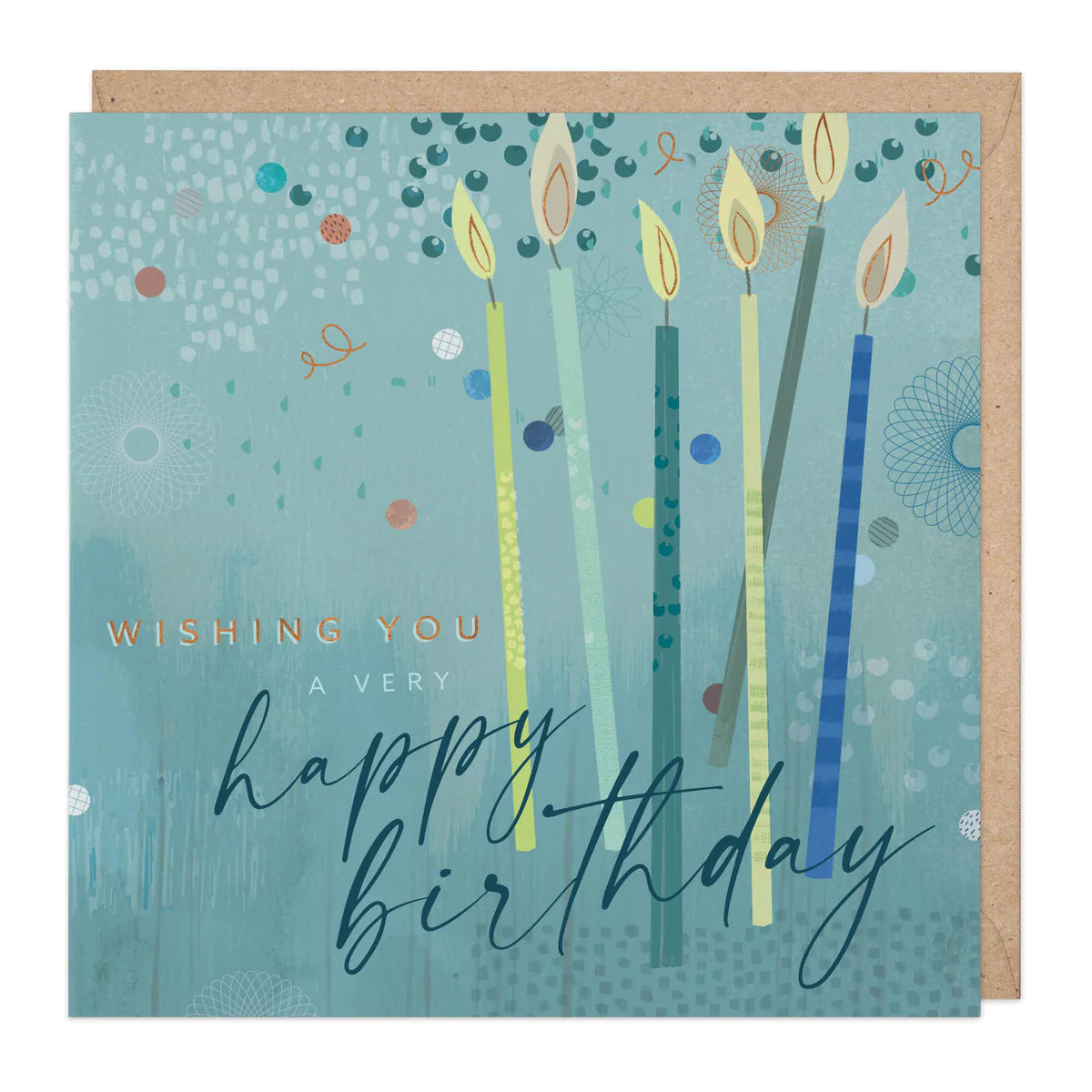 Wishing you a very happy birthday - card