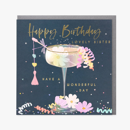 Lovely sister Birthday  - card