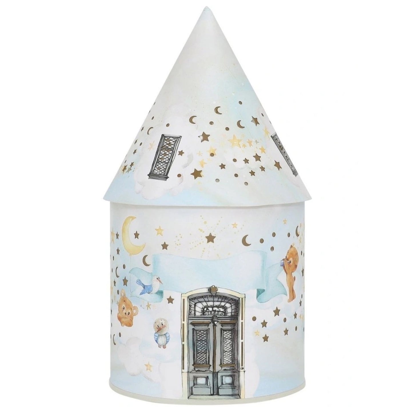 Baby boy Teddy light up house