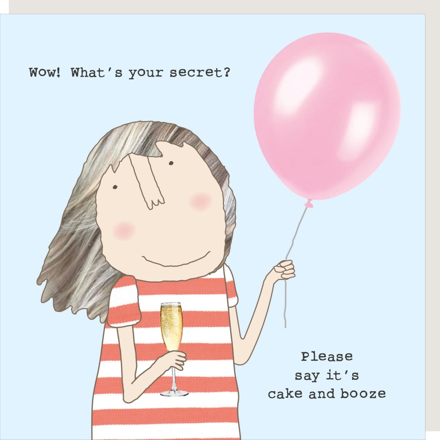 What’s your secret? - card