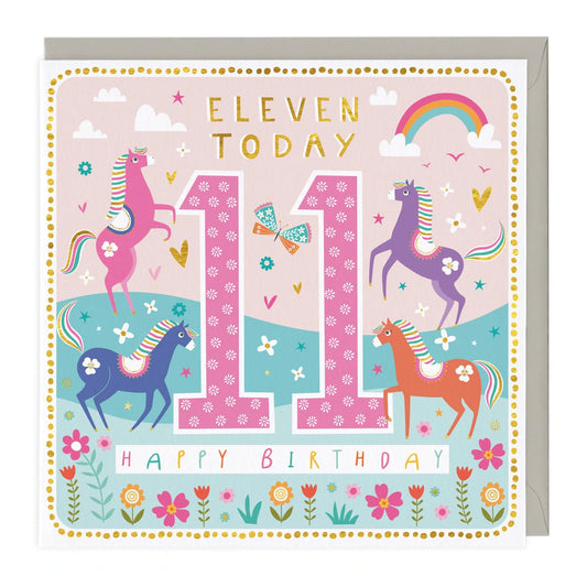 11 today girls - card