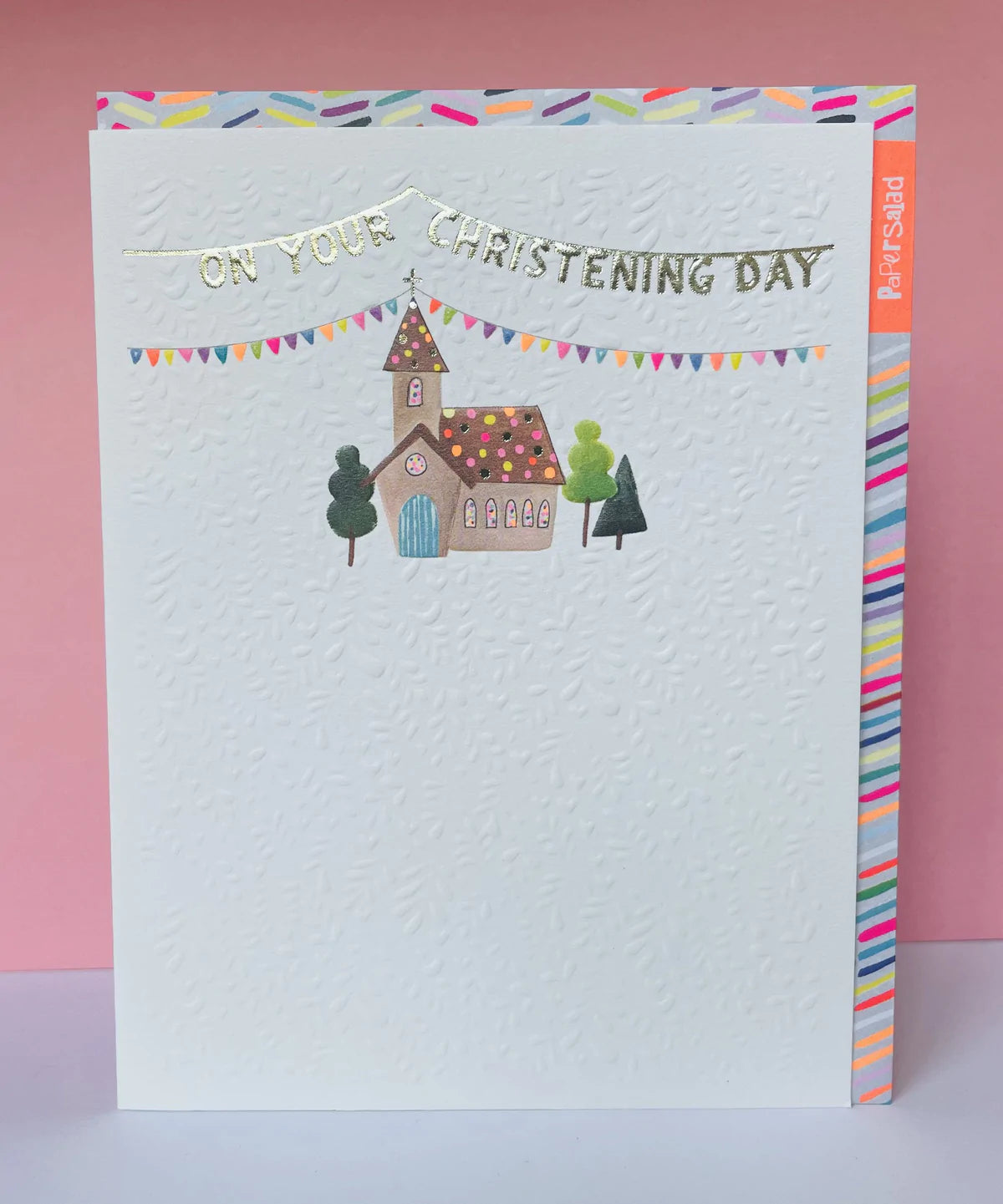 On your Christening day - card