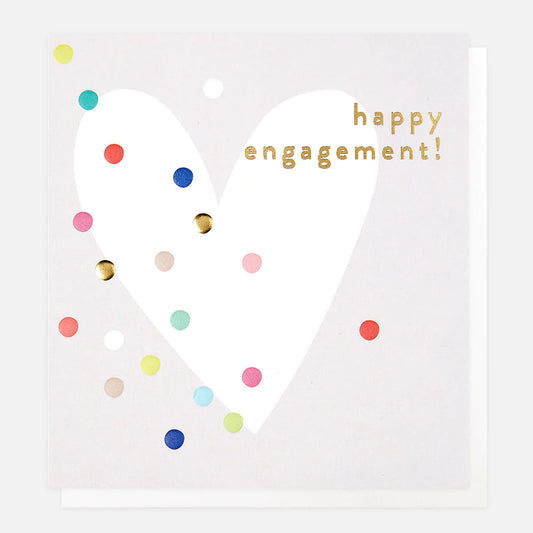 Happy engagement spots - card