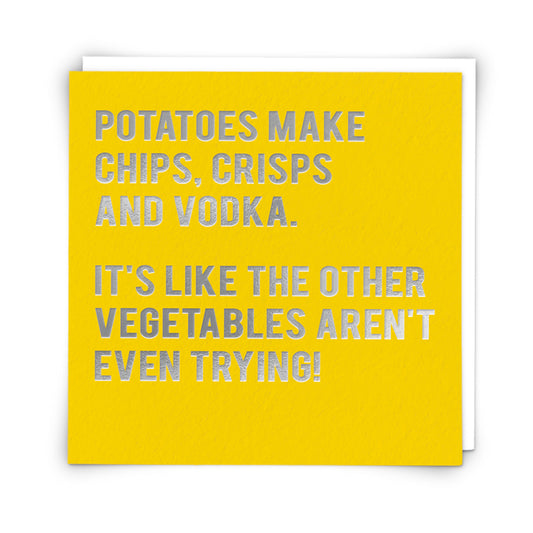 Potatoes - card