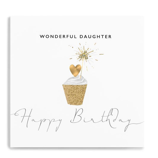 Wonderful Daughter, happy birthday - card