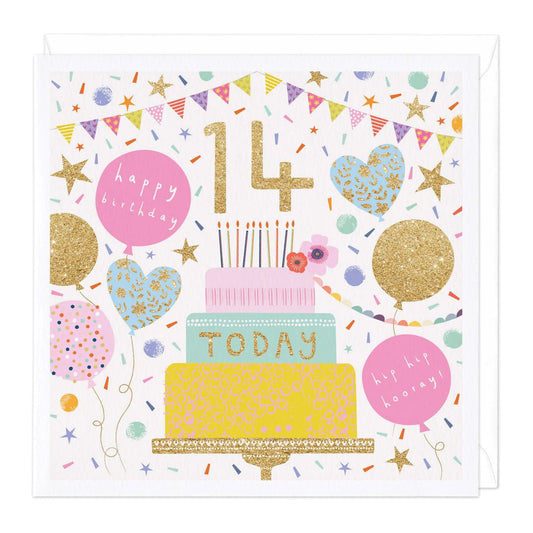 14 today girls - card