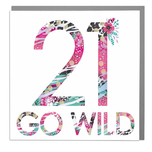 21 go wild - card