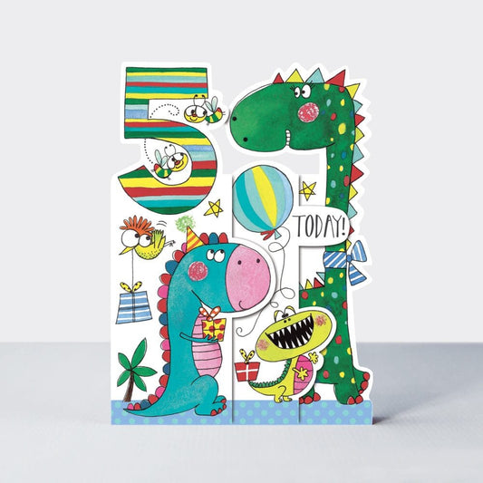 5 today Dino’s - card