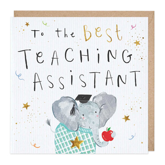 Thank you teaching assistant - card