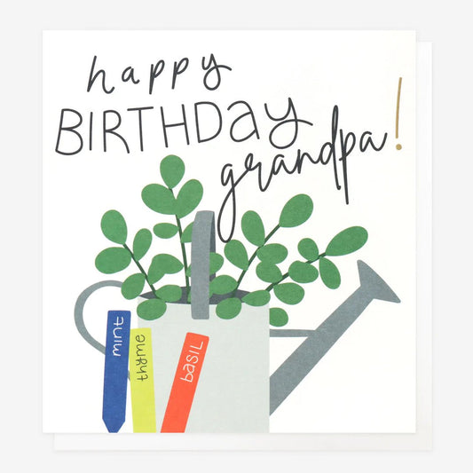 Happy birthday Grandpa - card